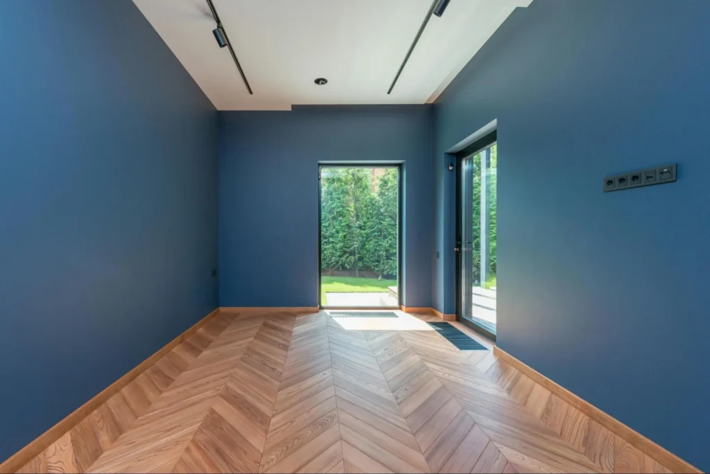 herringbone pattern engineered wood flooring