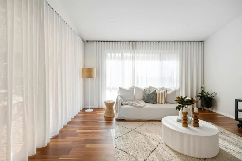 grey solid wood flooring